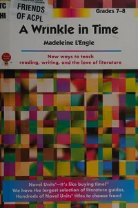 A wrinkle in time, by Madeleine L'Engle