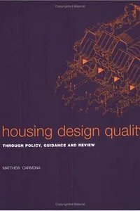 Housing design quality