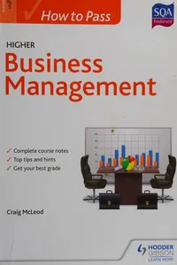 How to pass higher business management for CfE