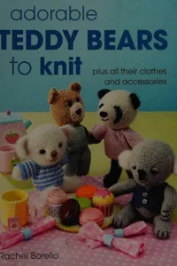 Adorable teddy bears to knit
