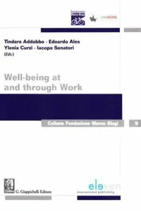 Well-Being at and Through Work