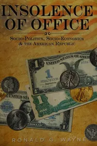 Capa de Insolence of office