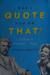 May I quote you on that?