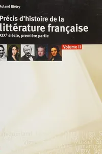 Précis d'histoire de la littérature française