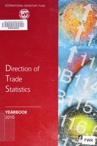 Direction of Trade Statistics Yearbook, 2010