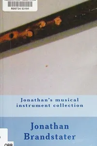 Jonathan's musical instrument collection