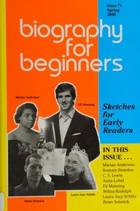 Biography for beginners