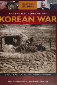 The encyclopedia of the Korean War
