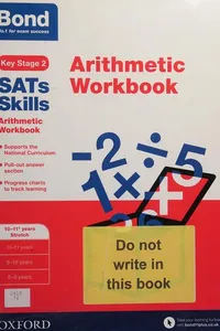 Cover of Bond SATs Skills - Arithmetic Workbook