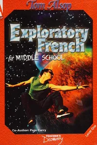 Cover of Exploratory French for the middle school