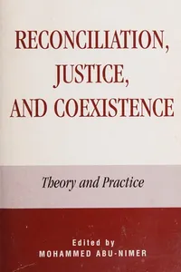 Reconciliation, Justice, and Coexistence
