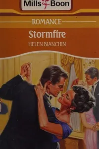 Capa de Stormfire por Helen Bianchin