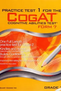 Practice Test 1 for the CogAT - form 7