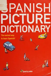 Spanish picture dictionary