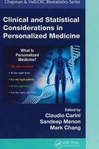 Clinical and statistical considerations in personalized medicine