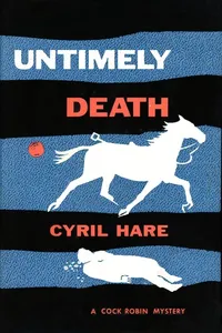 Cover of Untimely Death by Cyril Hare