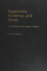 Experience, evidence, and sense