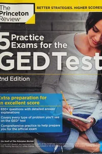 5 practice exams for the GED test