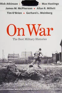 Capa de On war por Rick Atkinson