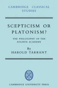Scepticism or Platonism?