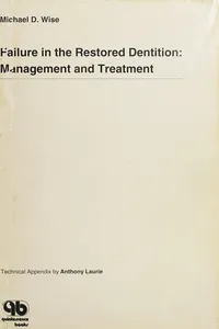 Failure In The Restored Dentition