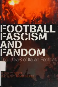 Capa de Football, fascism and fandom