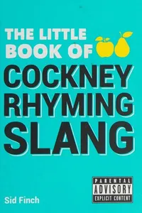 Little book of cockney rhyming slang