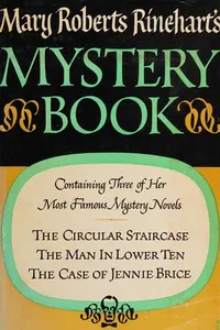 Cover of Mary Roberts Rinehart's mystery book by Mary Roberts Rinehart