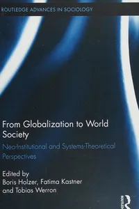 From Globalization to World Society