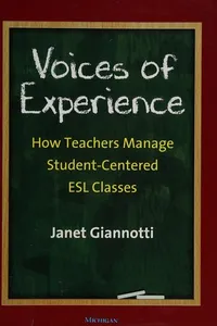 Voices of experience