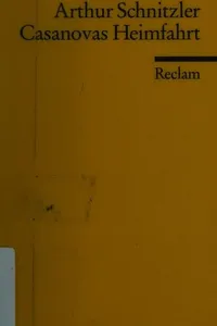 Casanovas Heimfahrt
