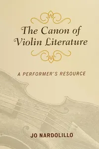 The canon of violin literature