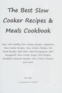 The best slow cooker recipes and meals cookbook