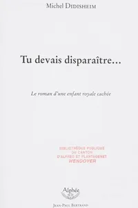 Tu devais disparaître--