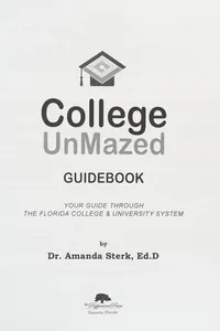 COLLEGE UNMAZED GUIDEBOOK