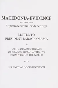 Macedonia-Evidence