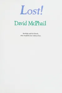 Cover of Lost!