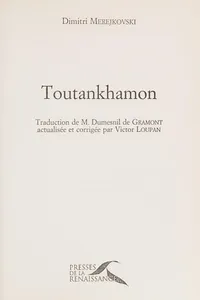 Toutankhamon