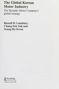 The global Korean motor industry