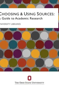 Choosing &amp; Using Sources
