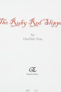 The ruby red slippers