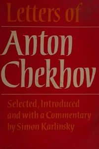 Letters of Anton Chekhov