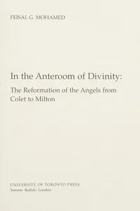 In the anteroom of divinity