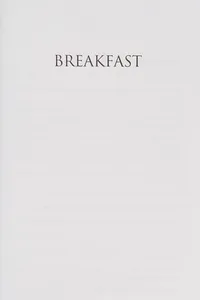Cover of Breakfast