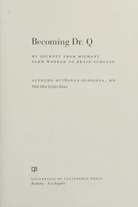Becoming Dr. Q
