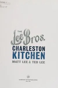 Cover of The Lee Bros. Charleston kitchen