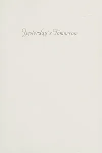 Yesterday's Tomorrow
