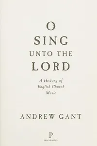 O sing unto the Lord