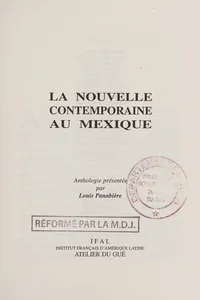 La nouvelle contemporaine au Mexique