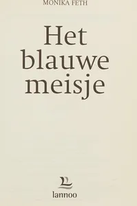 Het blauwe meisje